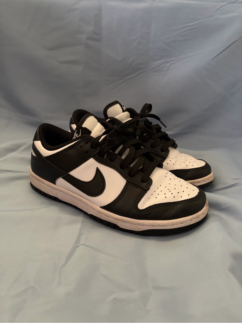 Nike Black and White Low-Top Sneakers
